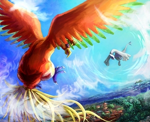 Ho-Oh et Lugia