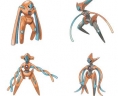 Les différentes formes de Deoxys