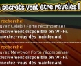 Les deux fameuses missions en Wi-Fi... Retrouvez deux Pokémon Légendaires !