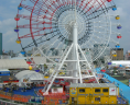 La grande roue, premier Ã©lÃ©ment que l'on remarque en arrivant de Tokyo