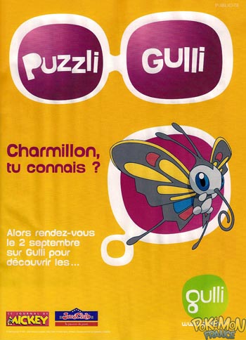 PublicitÃ© de GULLI Ã  paraÃ®tre dans le Journal de Mickey du 16 Aout 2006