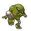 Pokémon Rouge-Feu/Vert-Feuille (de face, shiny)