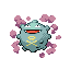 Pokémon Rouge-Feu/Vert-Feuille (de face, shiny)