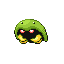 Pokémon Rouge-Feu/Vert-Feuille (de face, shiny)