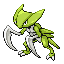 Pokémon Rouge-Feu/Vert-Feuille (de face, shiny)