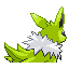 Pokémon Rubis/Saphire (de dos, shiny)