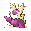 Pokémon Rubis/Saphire (de dos, shiny)