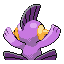 Pokémon Rubis/Saphire (de dos, shiny)