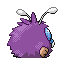 Pokémon Rubis/Saphire (de dos, shiny)