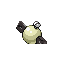 Pokémon Rubis/Saphire (de dos, shiny)