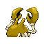 Pokémon Rubis/Saphire (de dos, shiny)