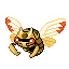 Pokémon Rubis/Saphire (de face, shiny)