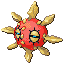 Pokémon Rubis/Saphire (de face, shiny)