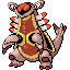 Pokémon Rubis/Saphire (de face, shiny)