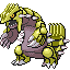 Pokémon Rubis/Saphire (de face, shiny)