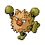 Pokémon Rubis/Saphire (de face, shiny)